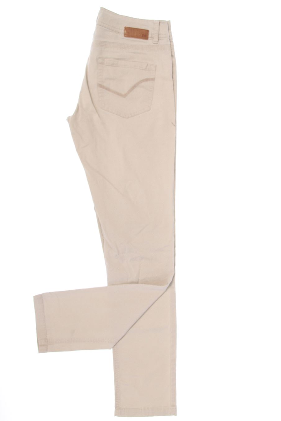 Jeans Easy wear de la taille 38, de couleur beige de denim