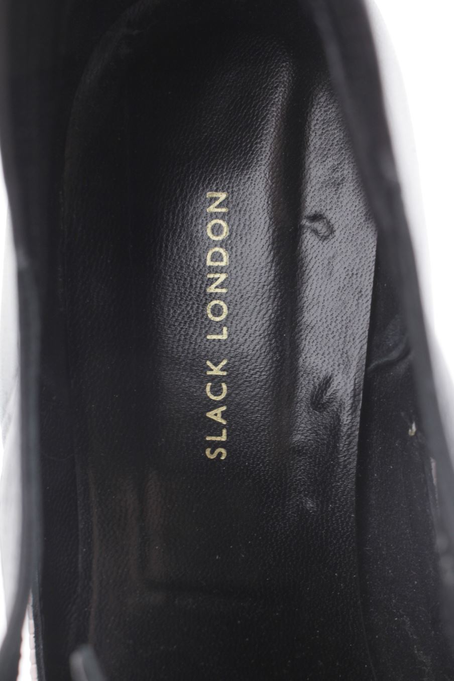 Zapatos de tacon de Slack London de la talla 39, de color negro de