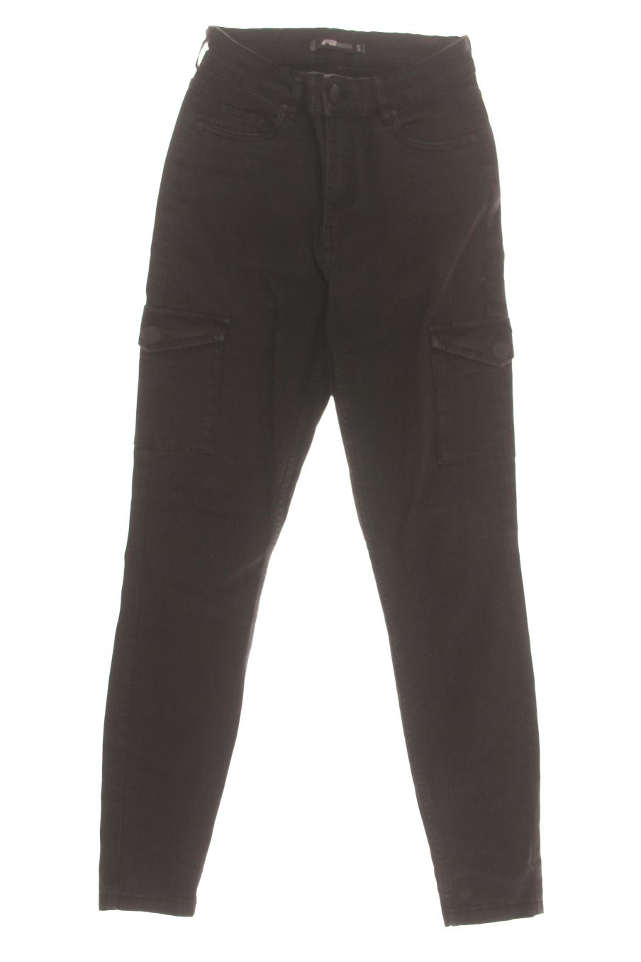 Jeans von FB sister Größe S, Farbe Schwarz, aus Jeanskleidung für