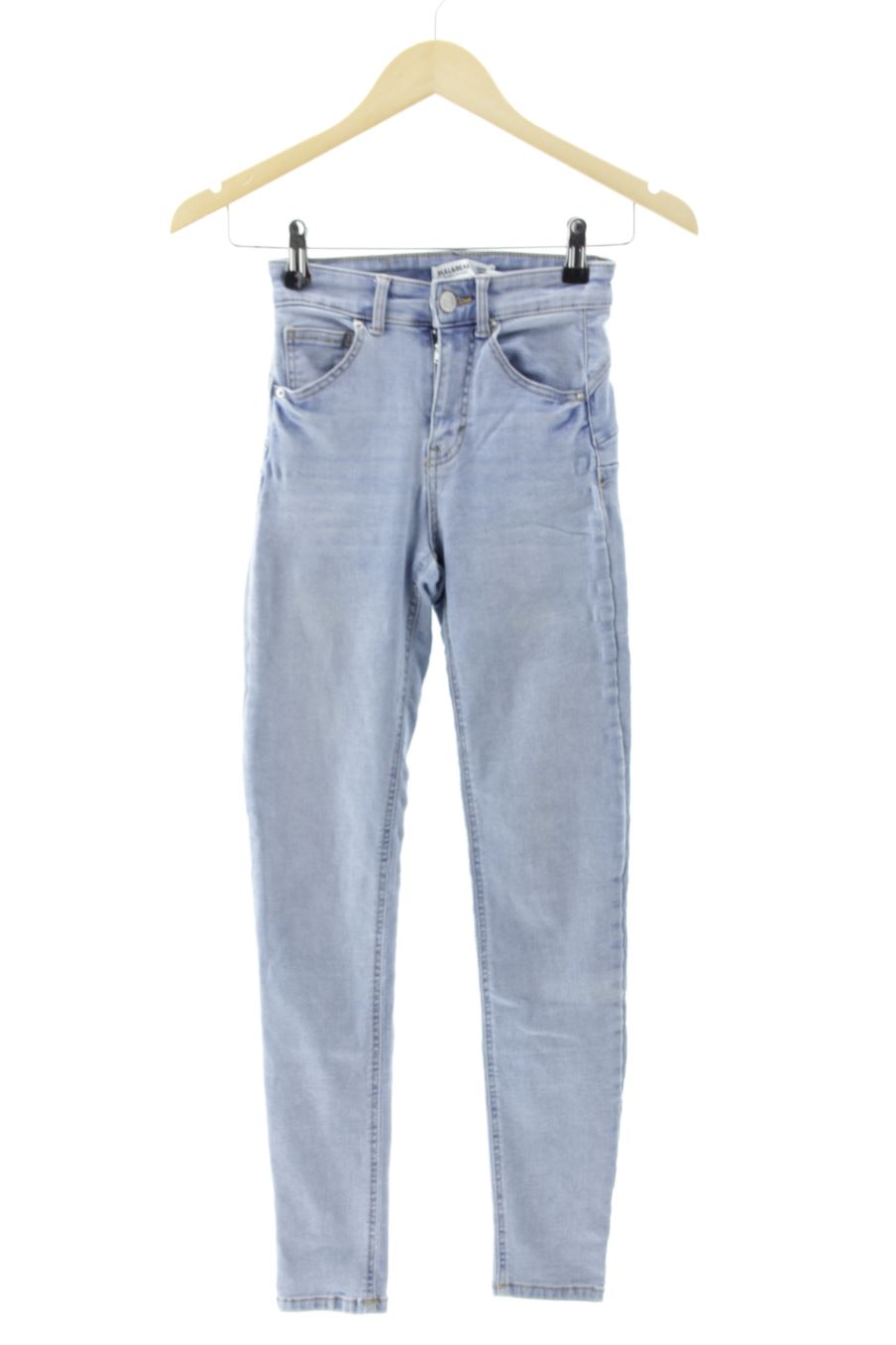 Vaquero de Pull & Bear de la talla 32, de color azul de ropa vaquera