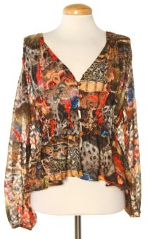Blusa a maniche lunghe M Desigual, foto 1 di 2