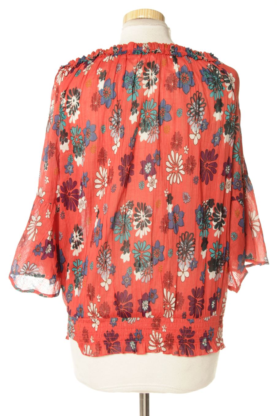 Blusa de manga larga de Peace + Love de la talla L, de color flores