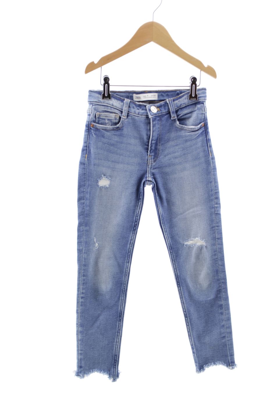 Vaquero de Zara de la talla 7 años de denim de segunda mano