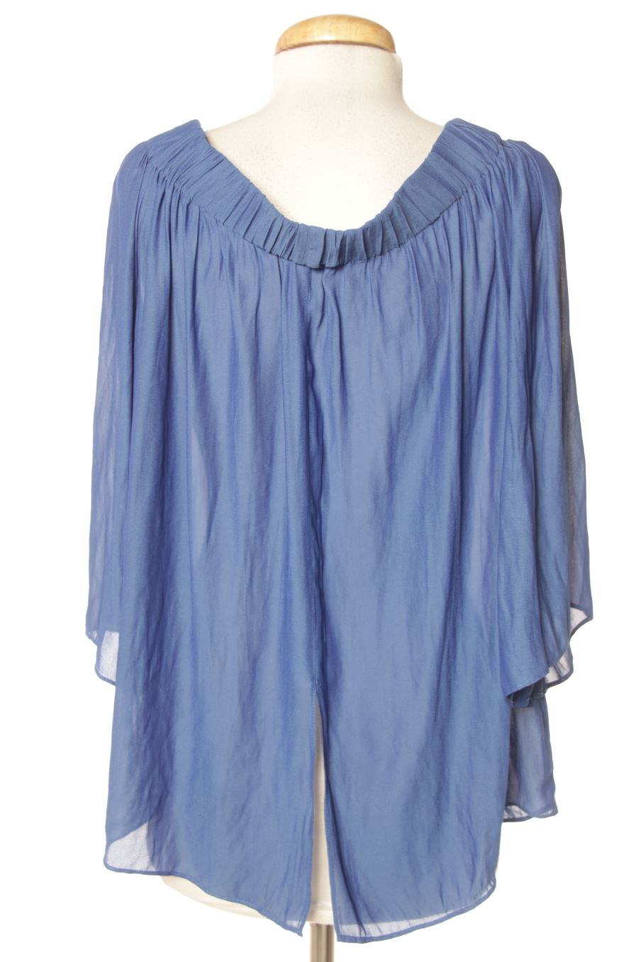 Blouse à manches longues Mango de la taille M, de couleur bleu