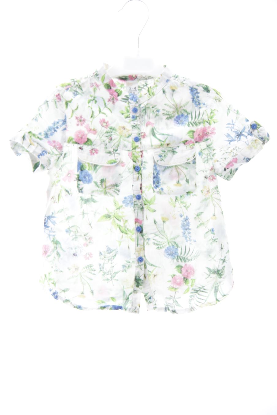 gebraucht Zara Kurzärmelige Bluse Größe 104