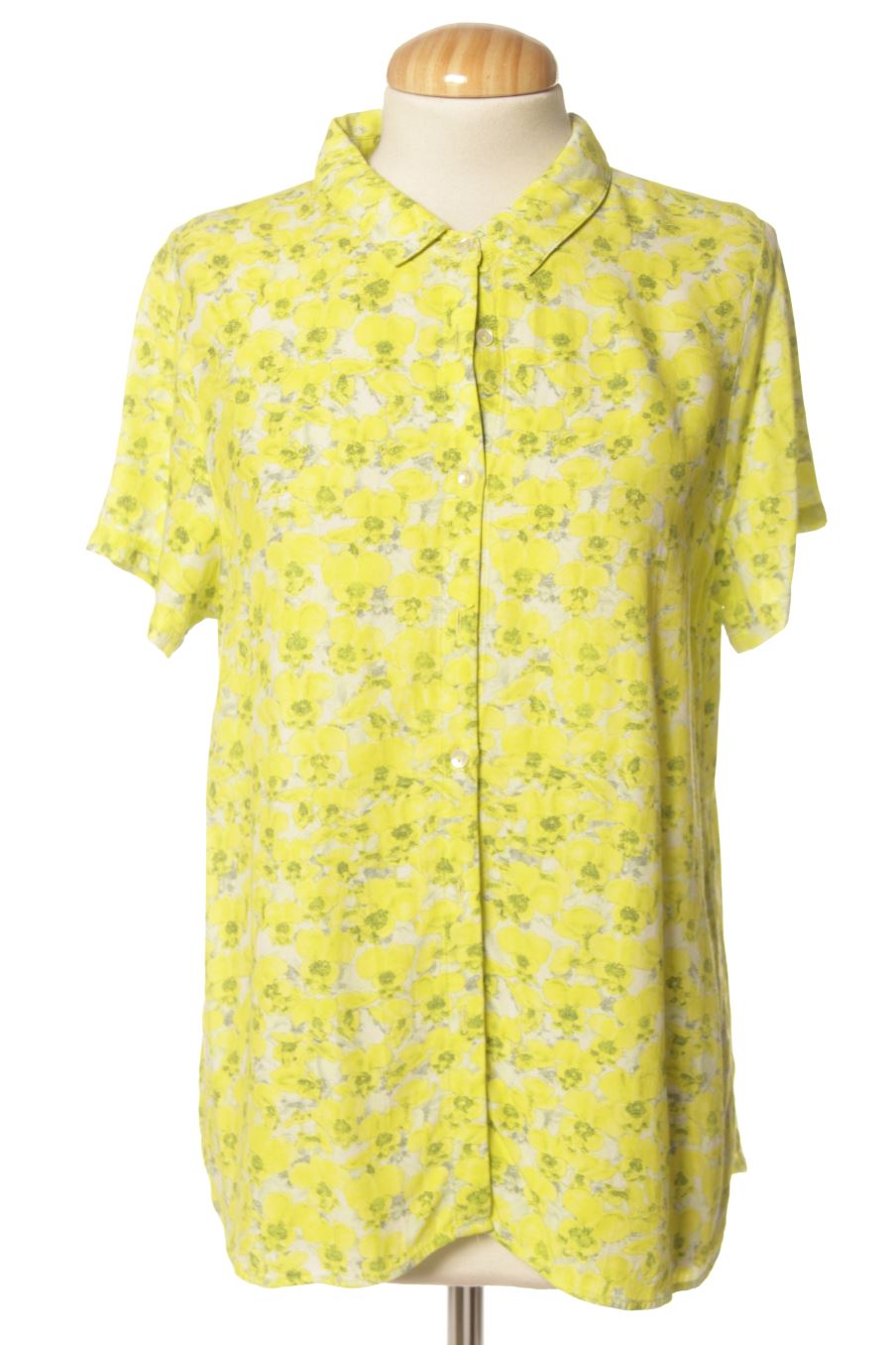 Kurzärmelige Bluse von Indi&Cold Größe L, Farbe Aufdruck, für