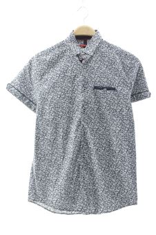 Camicia a maniche corte M BENSON CHERRY