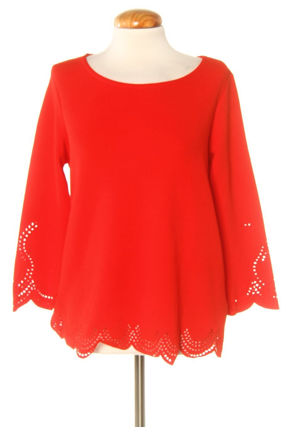 Langärmelige Bluse von Sfera Größe S, Farbe Rot, für