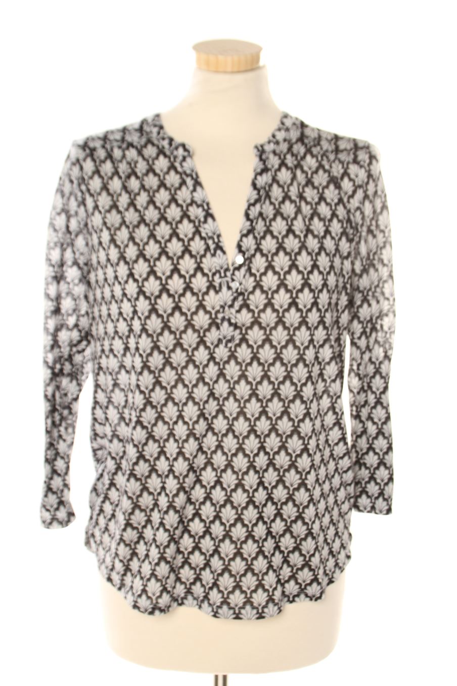 Langärmelige Bluse von H&M Größe S, Farbe Aufdruck, für