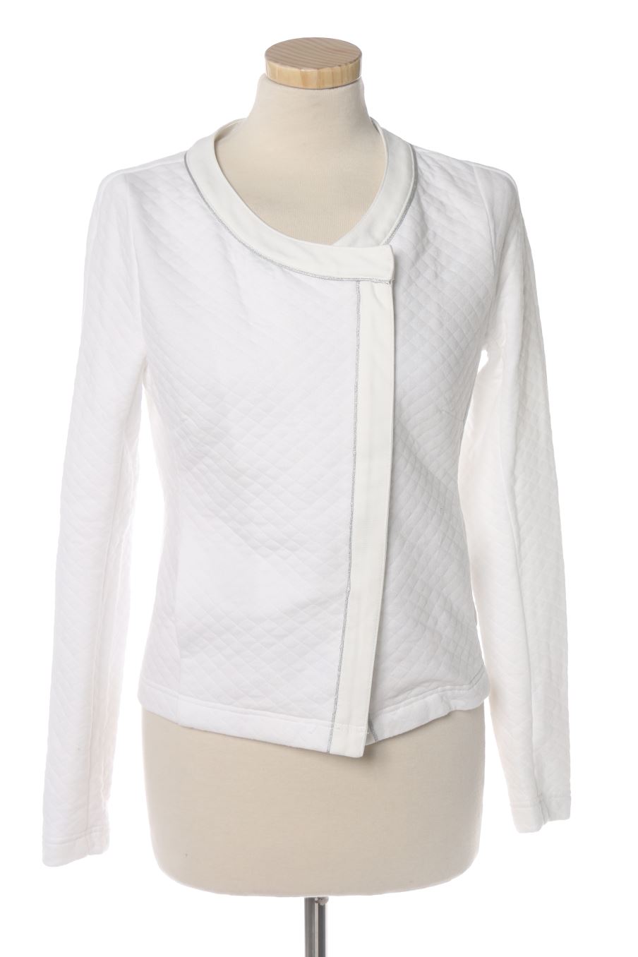Gilet Promod de la taille 38, de couleur blanc