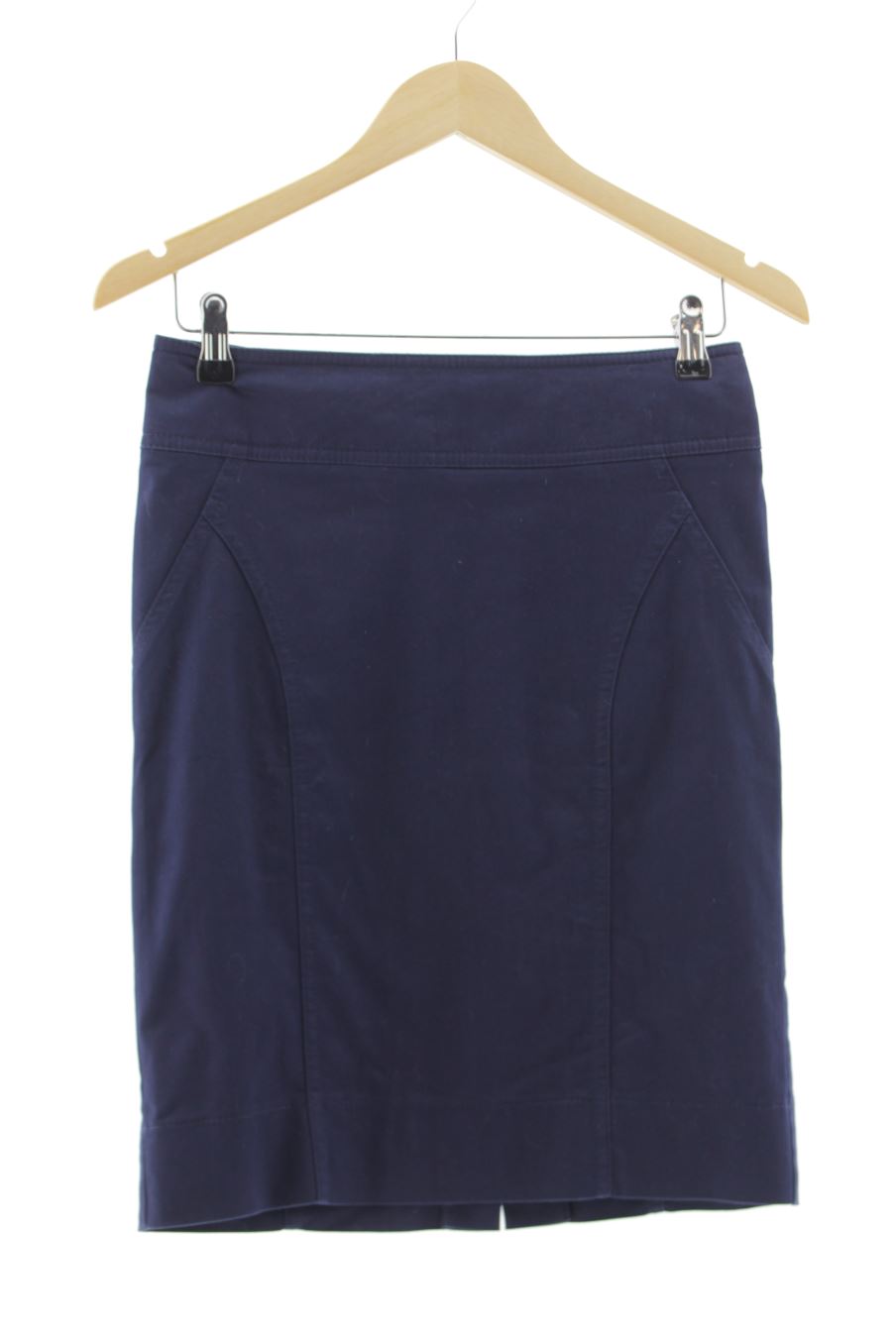 Falda de H&M de la talla 36, de color azul marino
