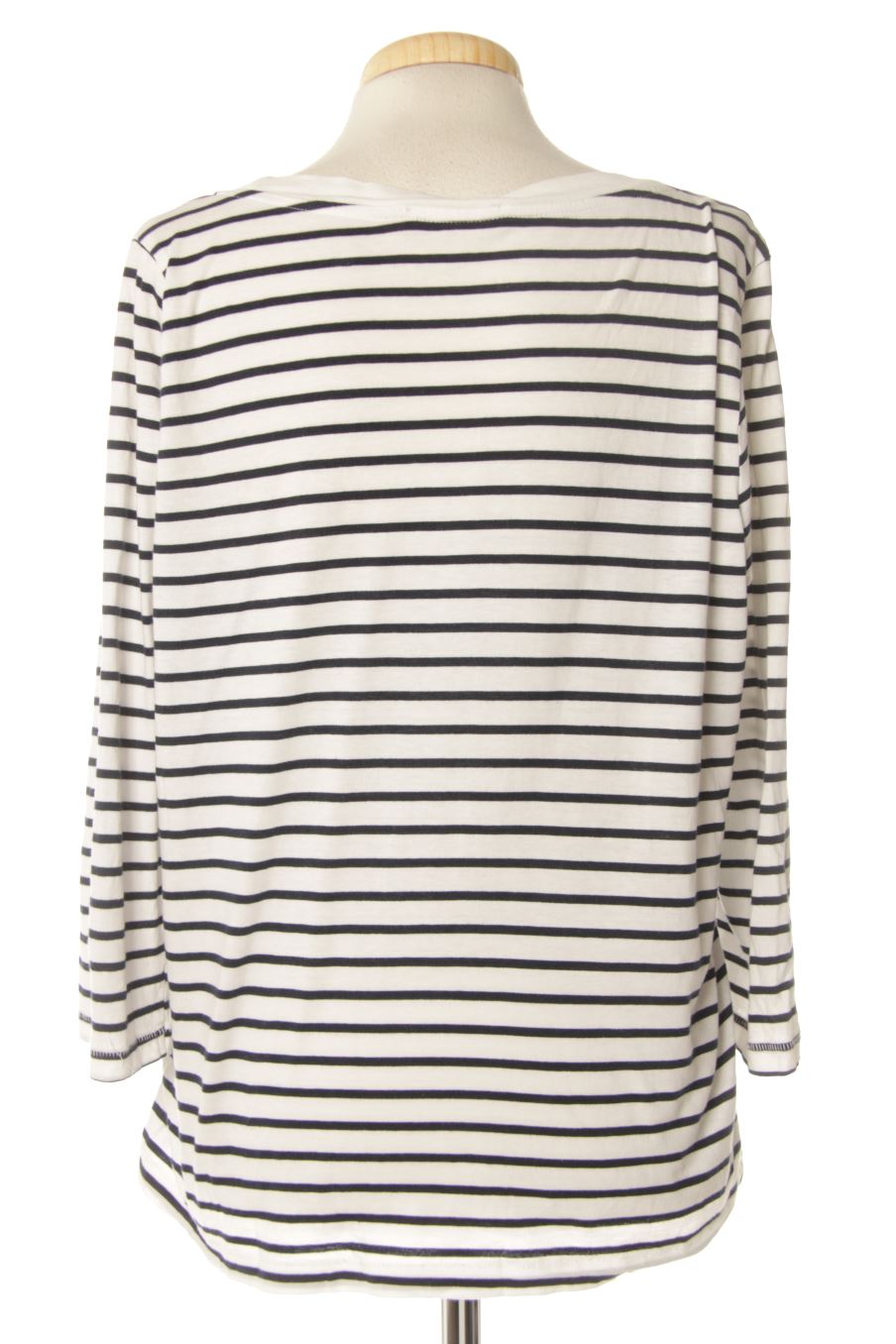 T-shirt à manches longues Zara de la taille L, de couleur rayures