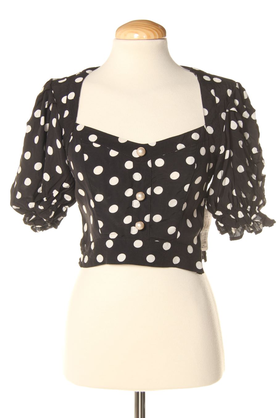 Blouse à manches courtes Zara de la taille XS, de couleur imprimés