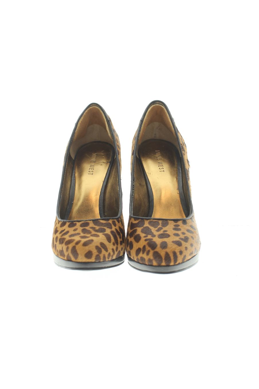 Zapatos de tacon de Nine West de la talla 37, de color animal print de