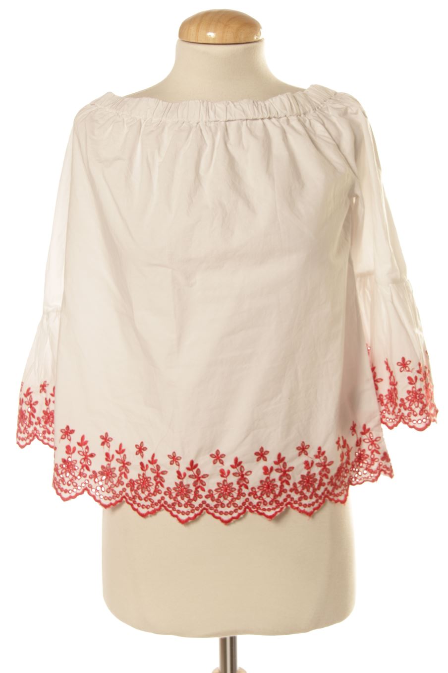 Langärmelige Bluse von Tiffosi Größe L, Farbe Weiss, für