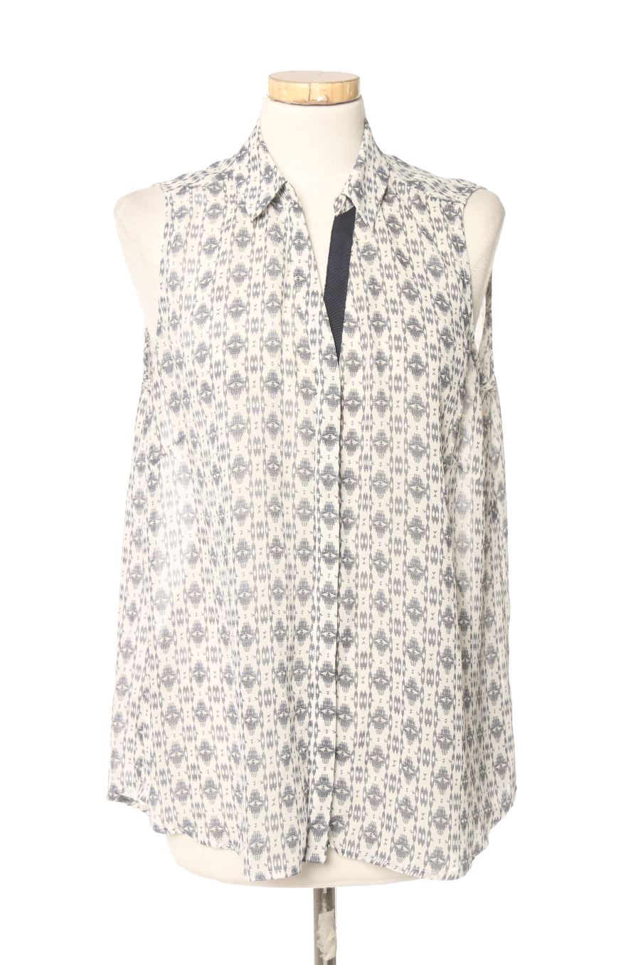 Chemise sans manches Promod de la taille 44, de couleur bleu