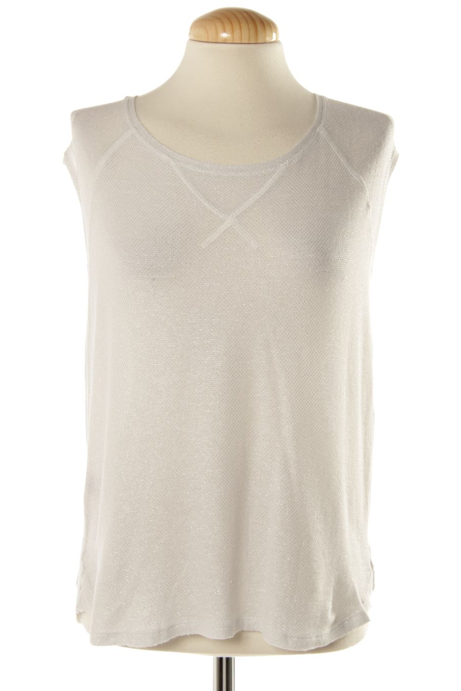 T-shirt Comptoir des Cotonniers de la taille L, de couleur argenté