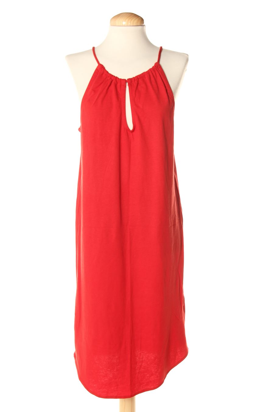 Robe casual Monoprix de la taille S, de couleur rouge