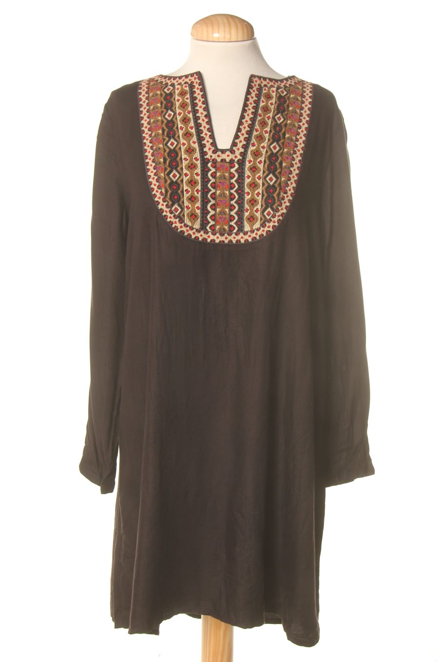 Vestido casual de Mango de la talla XXS, de color negro