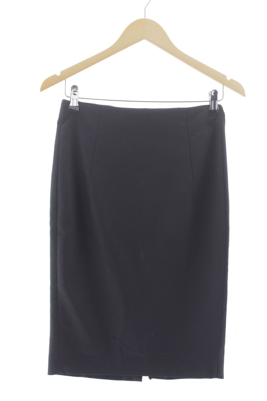 Falda de Zara de la talla S, de color negro