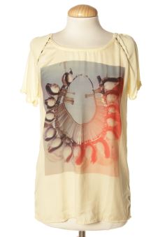 Blouse à manches courtes M Maison Scotch