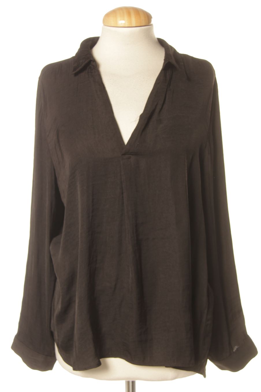 Blouse à manches longues Sfera de la taille L, de couleur noir