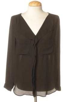 Blusa de manga larga XS Zara