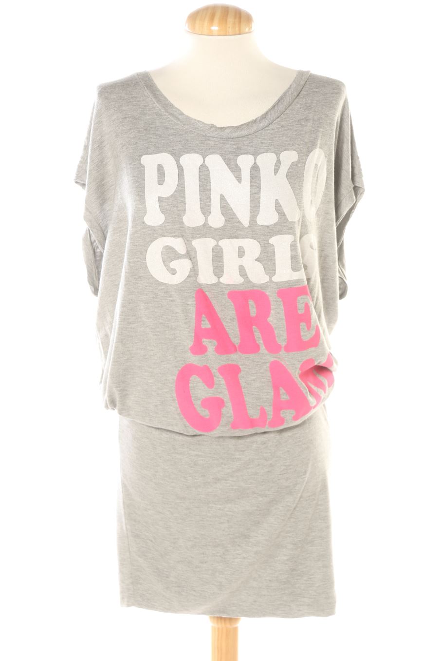 Vestido casual de Pinko de la talla S, de color gris