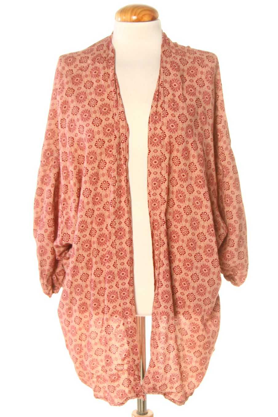 Blouse à manches longues Pull & Bear de la taille M, de couleur bordeaux