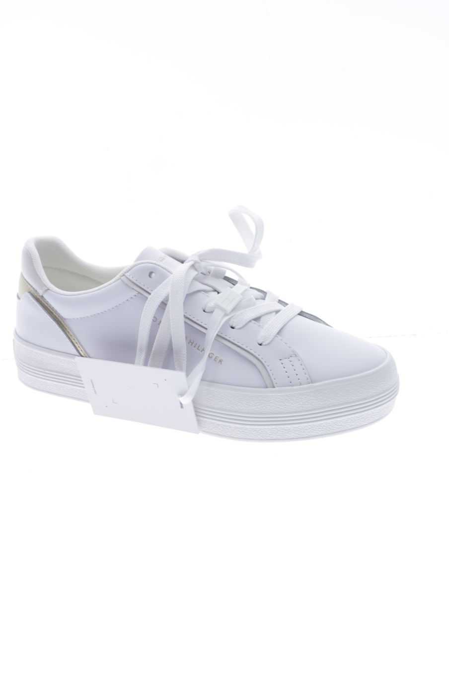 Baskets de Tommy Hilfiger de la taille 38, de couleur blanc de