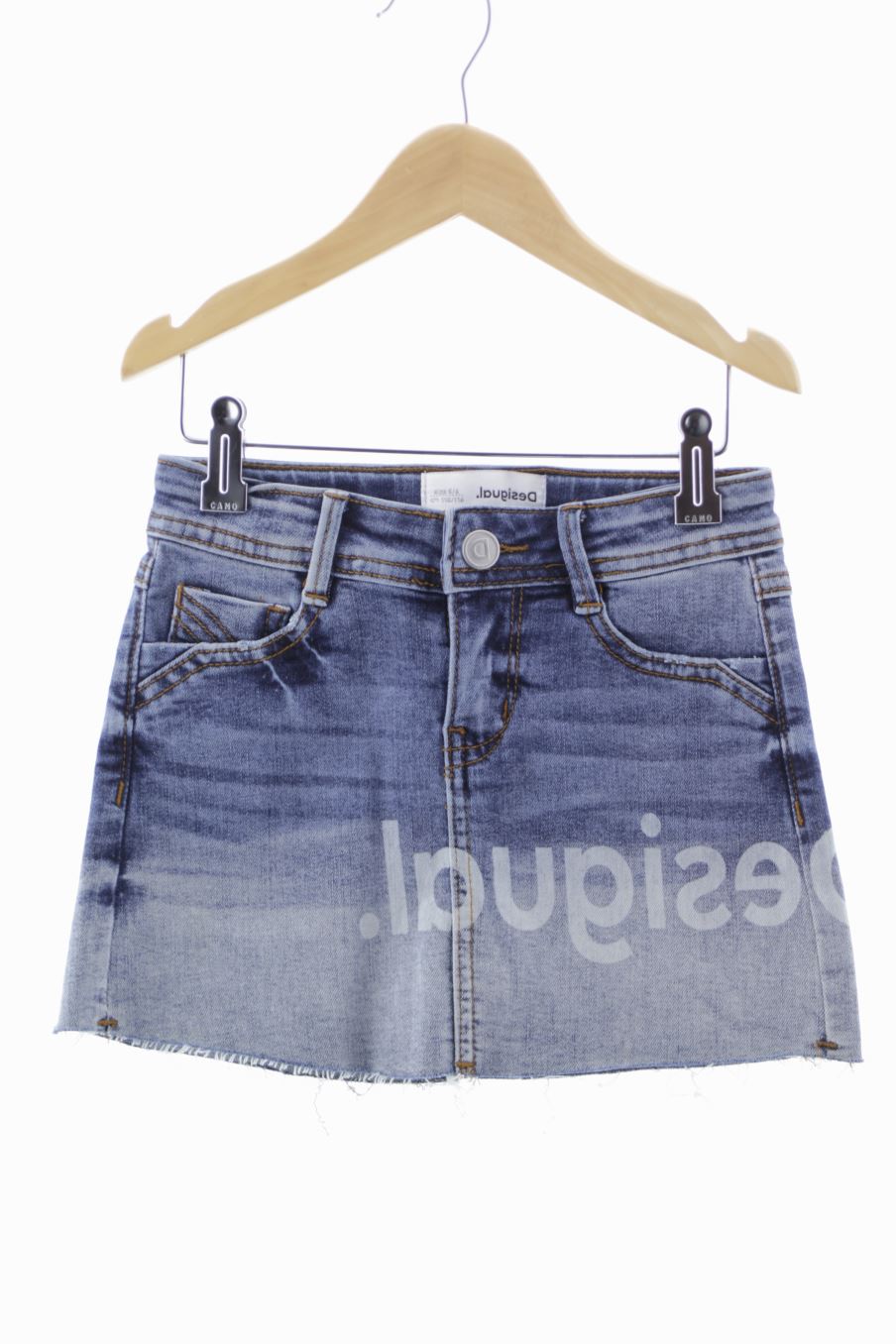 Jupe Desigual de la taille 5 ans de denim de seconde main