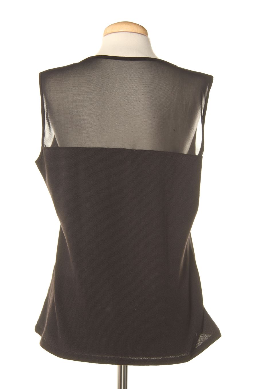 Aufwändiges Top von Morgan Größe L, Farbe Schwarz, für