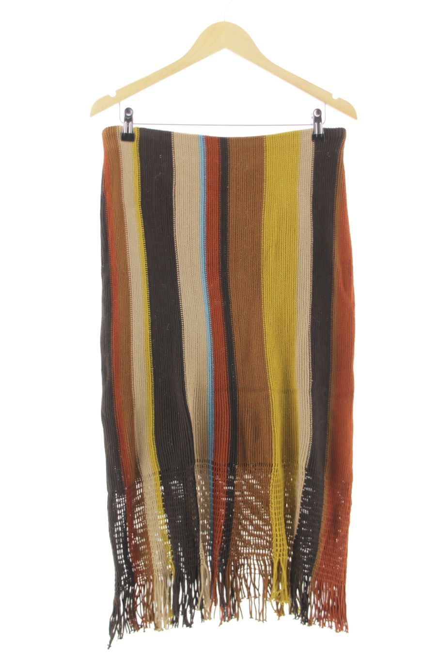Jupe Zara de la taille L, de couleur rayures