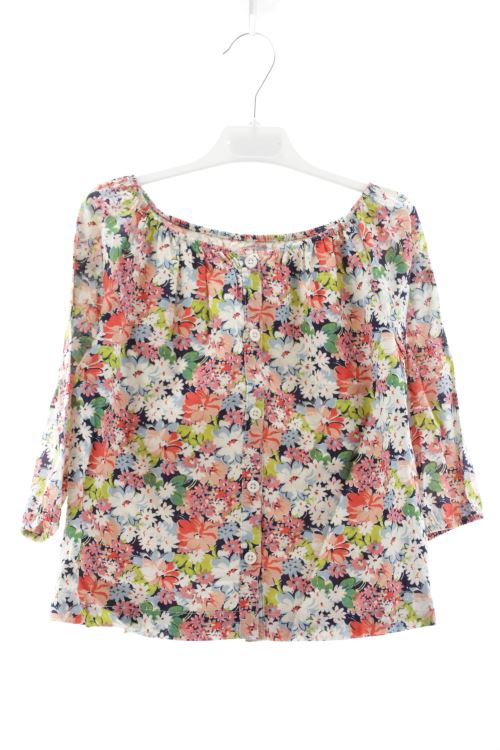 Blusa a maniche lunghe
