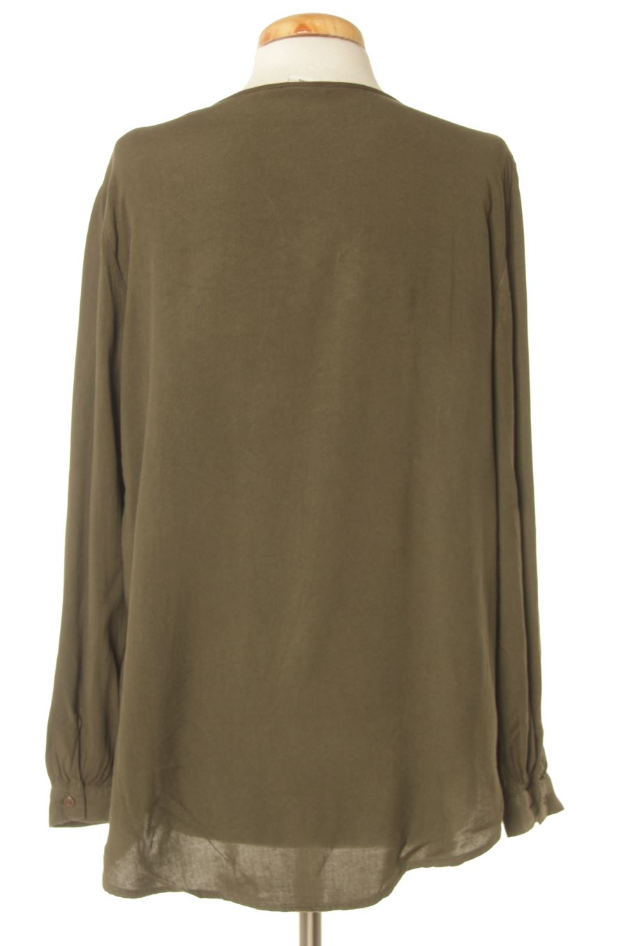 Langärmelige Bluse von Jacqueline De Yong Größe 36, Farbe Grün, für