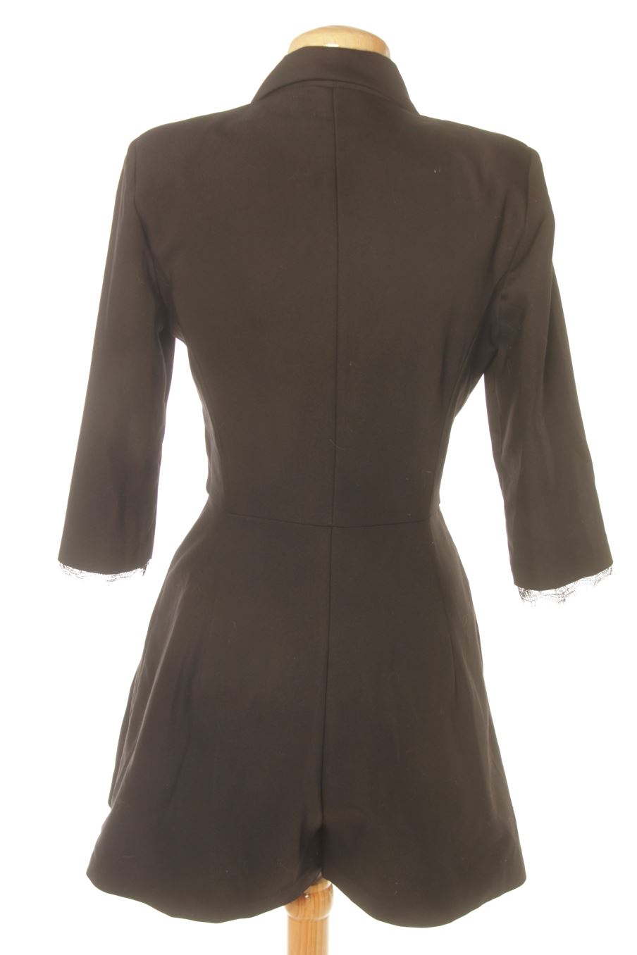 Mono de Zara de la talla S, de color negro