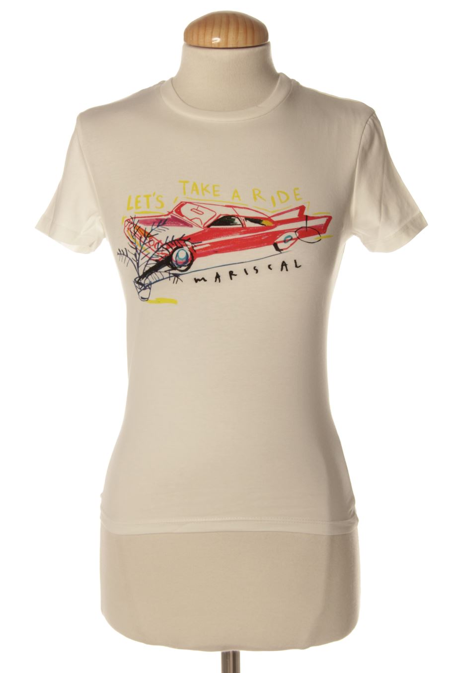 T-Shirt von Desigual Größe M, Farbe Weiss, für