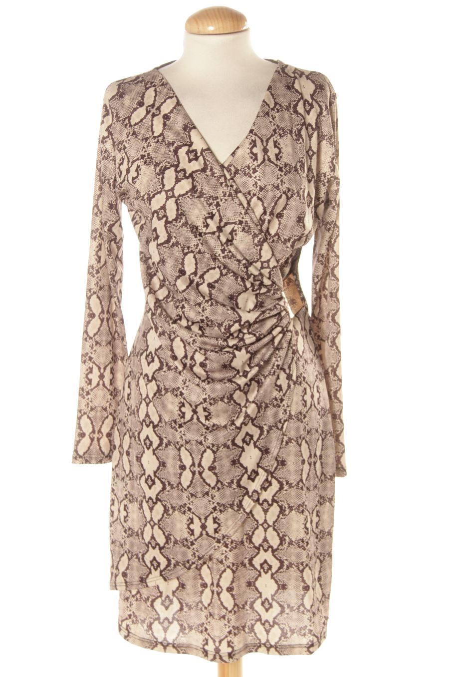 Robe casual BLANCO AZZAHAR de la taille L, de couleur animal print