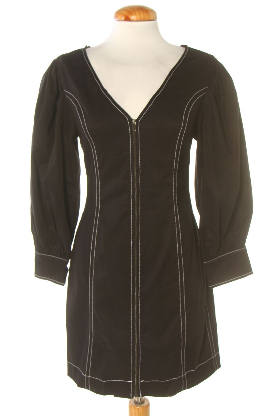 Robe casual Desigual de la taille M, de couleur noir de denim