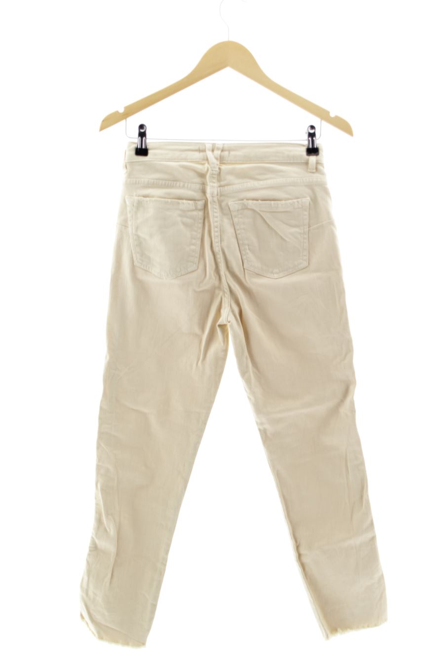 Jeans Bershka de la taille 36, de couleur beige de denim