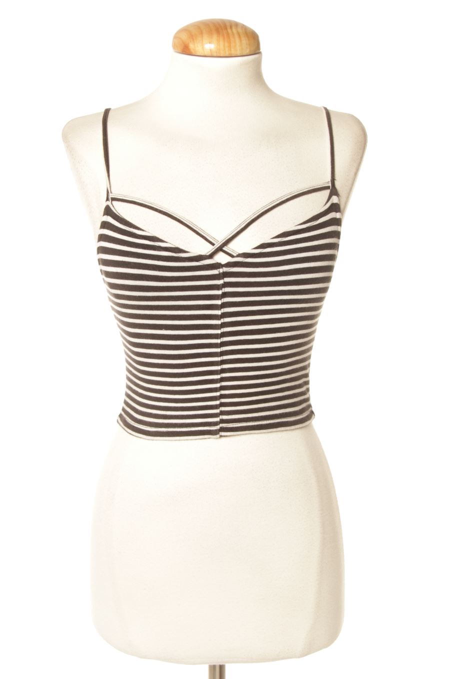 Aufwändiges Top von Hollister Größe XS, Farbe Gestreift, für