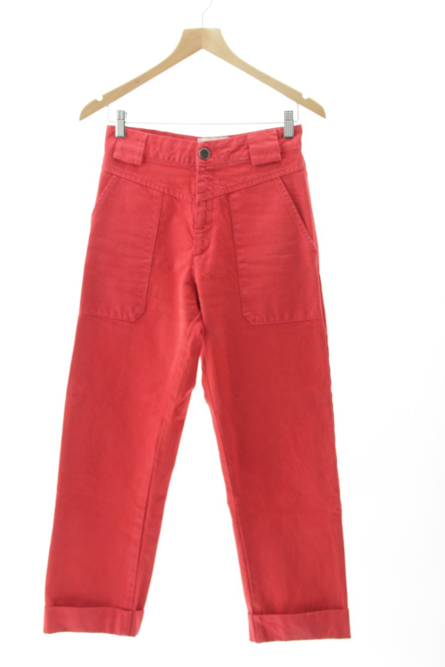 Jeans Bad Habits de la taille 34, de couleur rouge de denim