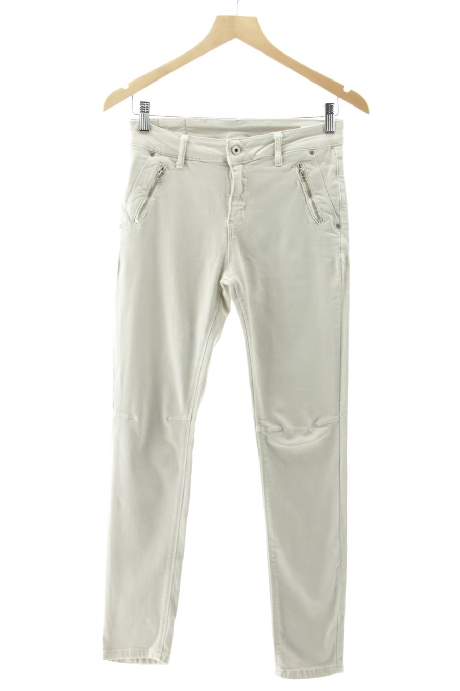Jeans MELLY & CO de la taille S, de couleur beige de denim