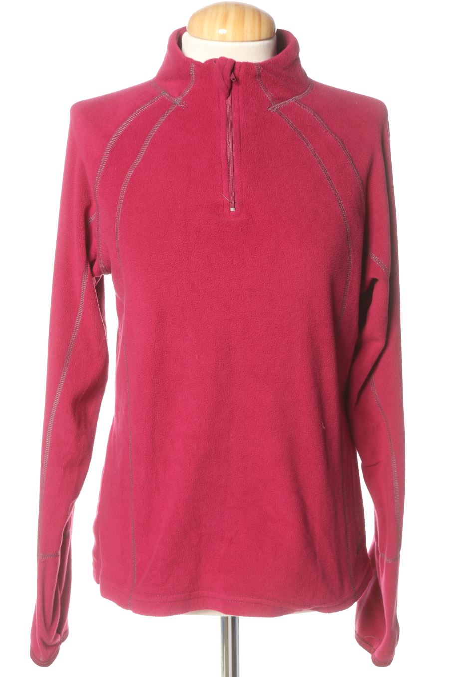 Sudadera de Mc Kinley de la talla M, de color burdeos