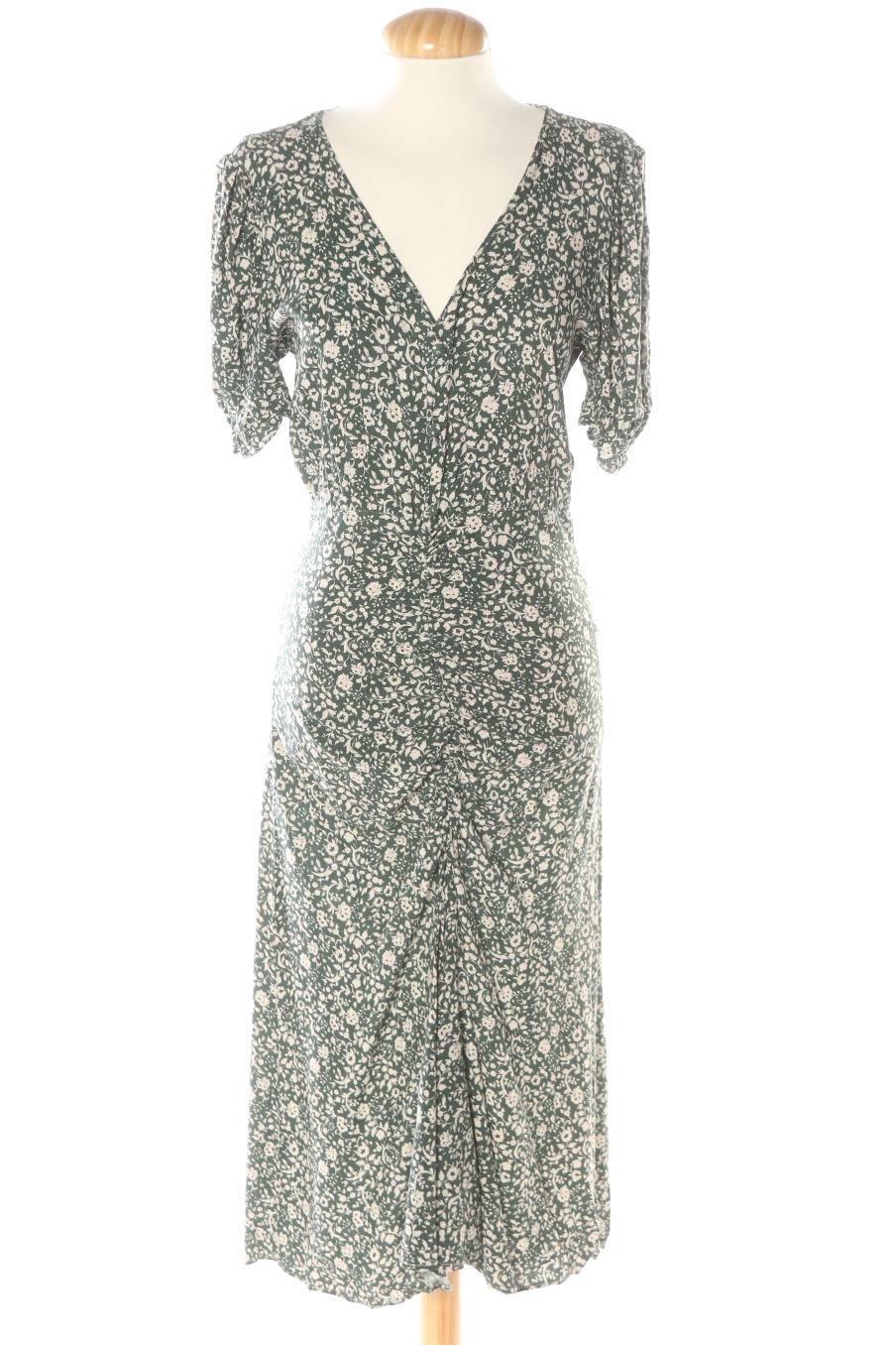 Robe casual Zara de la taille M, de couleur fleurs