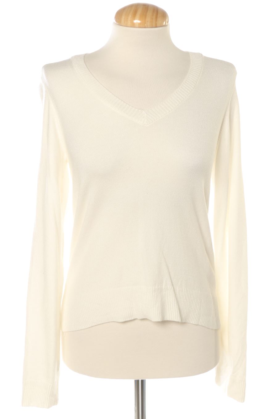 Pull Stradivarius de la taille S, de couleur blanc
