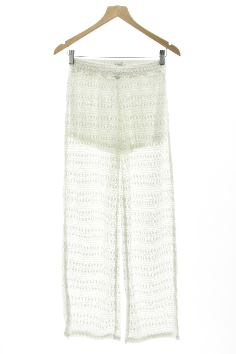 Pantaloni casual de Undiz de la talla S, de color bianco