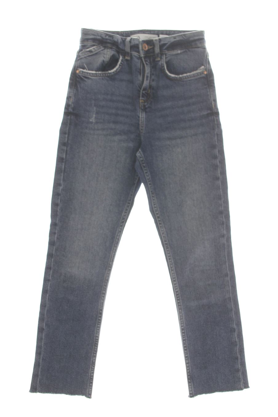 Vaqueros de Zara de la talla 32, de color azul de ropa vaquera