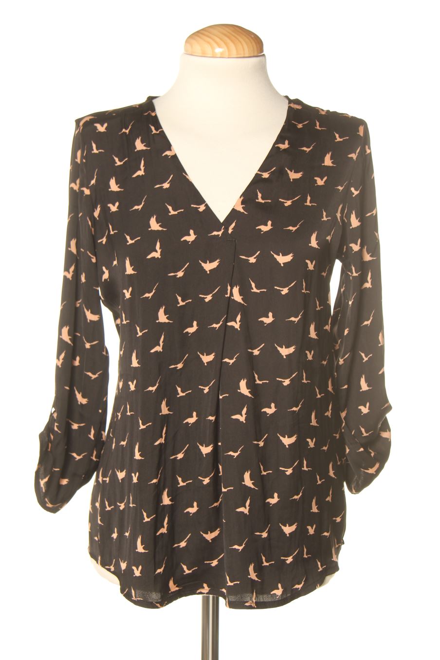 Blouse à manches longues KOAJ de la taille XS, de couleur noir