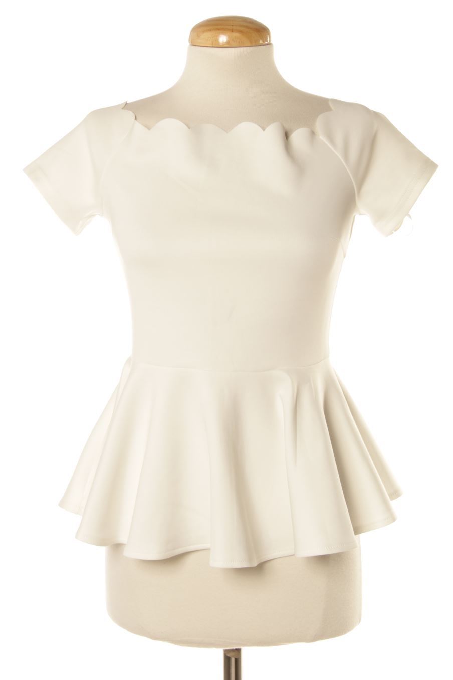 Top PERCENTIL de la taille S, de couleur blanc